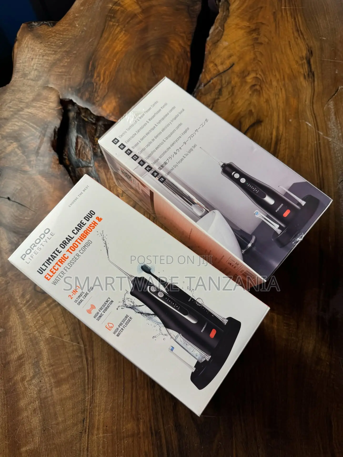 Rechargeable Water Flosser 300ml, 4 Modes, 6 Tips, Waterproof