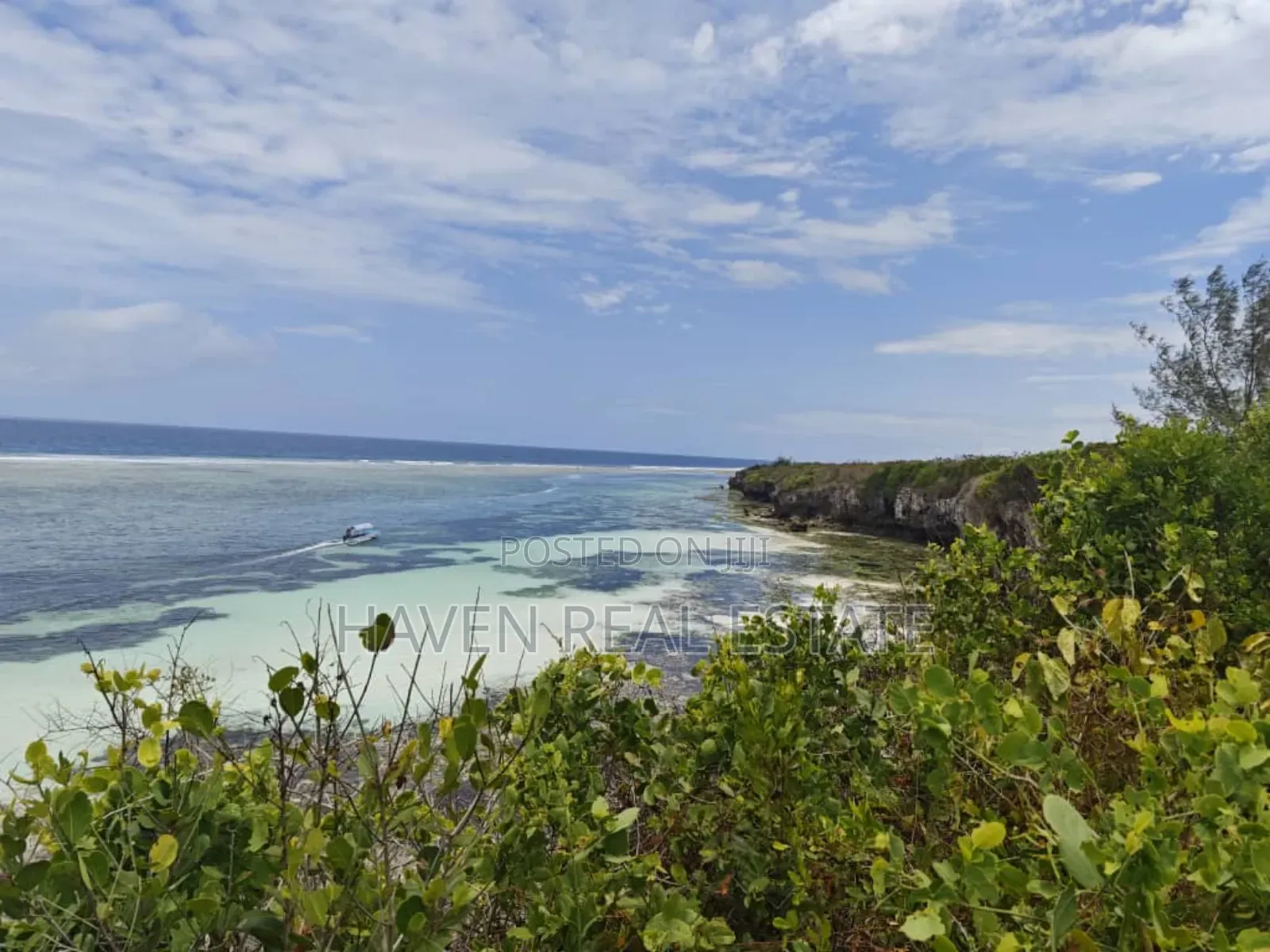 Beach Cliff for Sale at Zanzibar