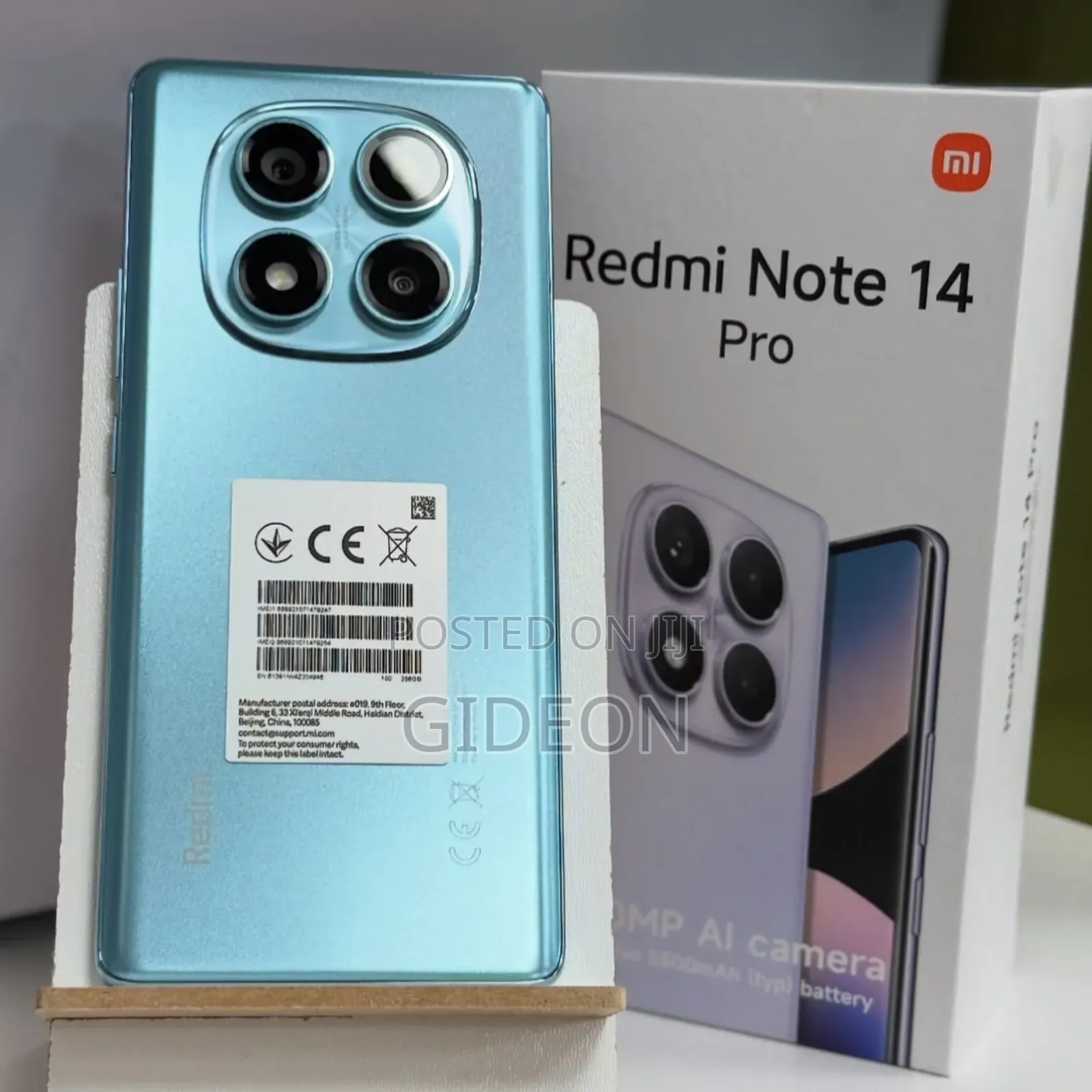 New Xiaomi Redmi Note 14 Pro 256 GB Blue
