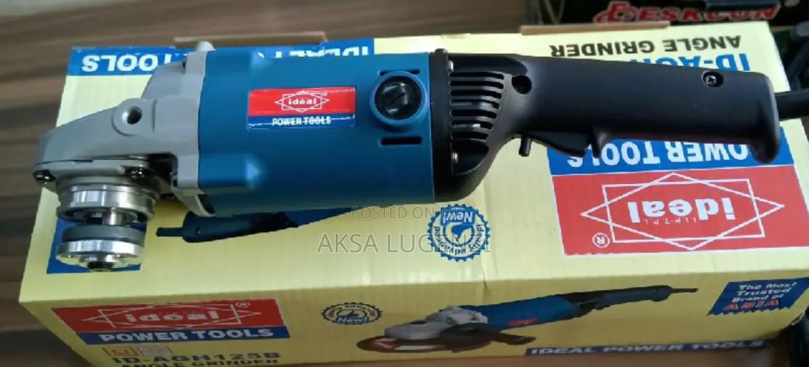 Ideal Angle Grinder 5" Agh125b
Brand New
