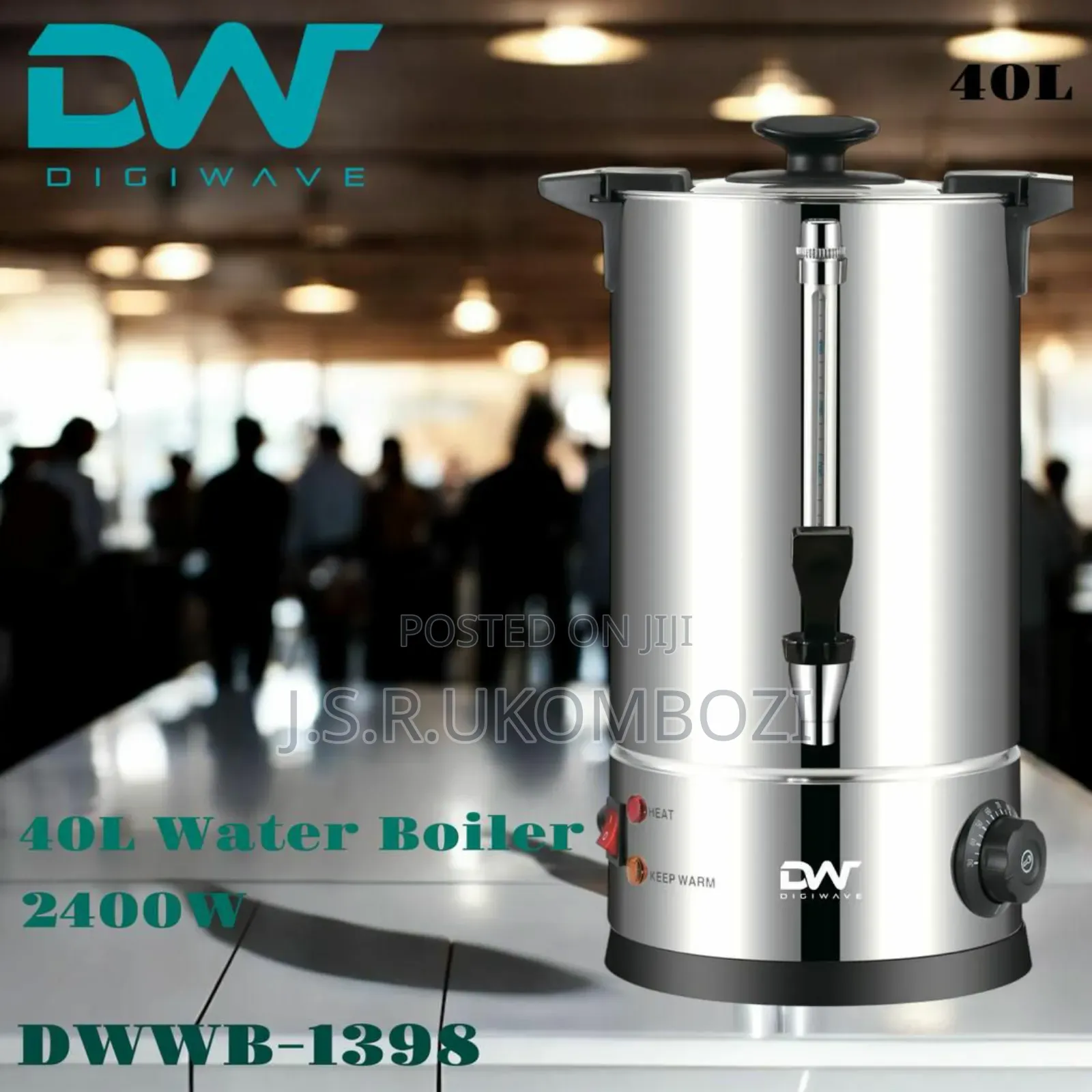 *Digiwave Water Boiler 40l