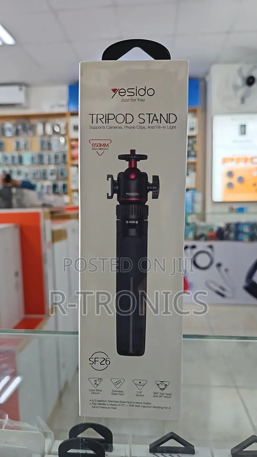 Yesido Sf26 Telescopic Tripod Stand Selfie Stick