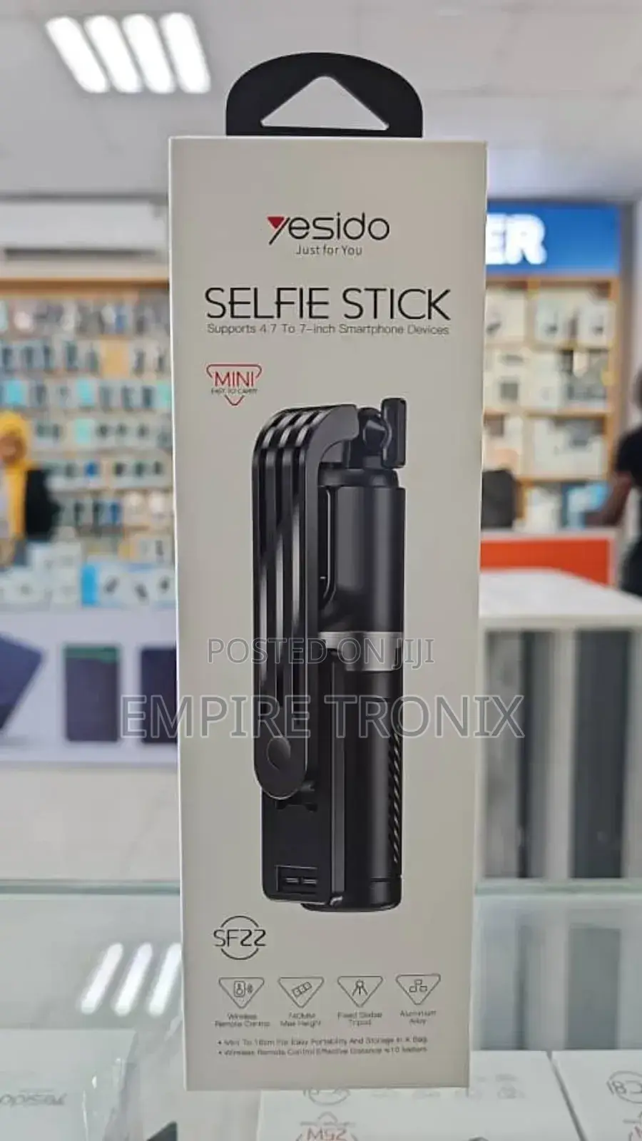 Sf22 Tripod Mode Extra-Long Extension Stable Non-Shaking Selfie Stick