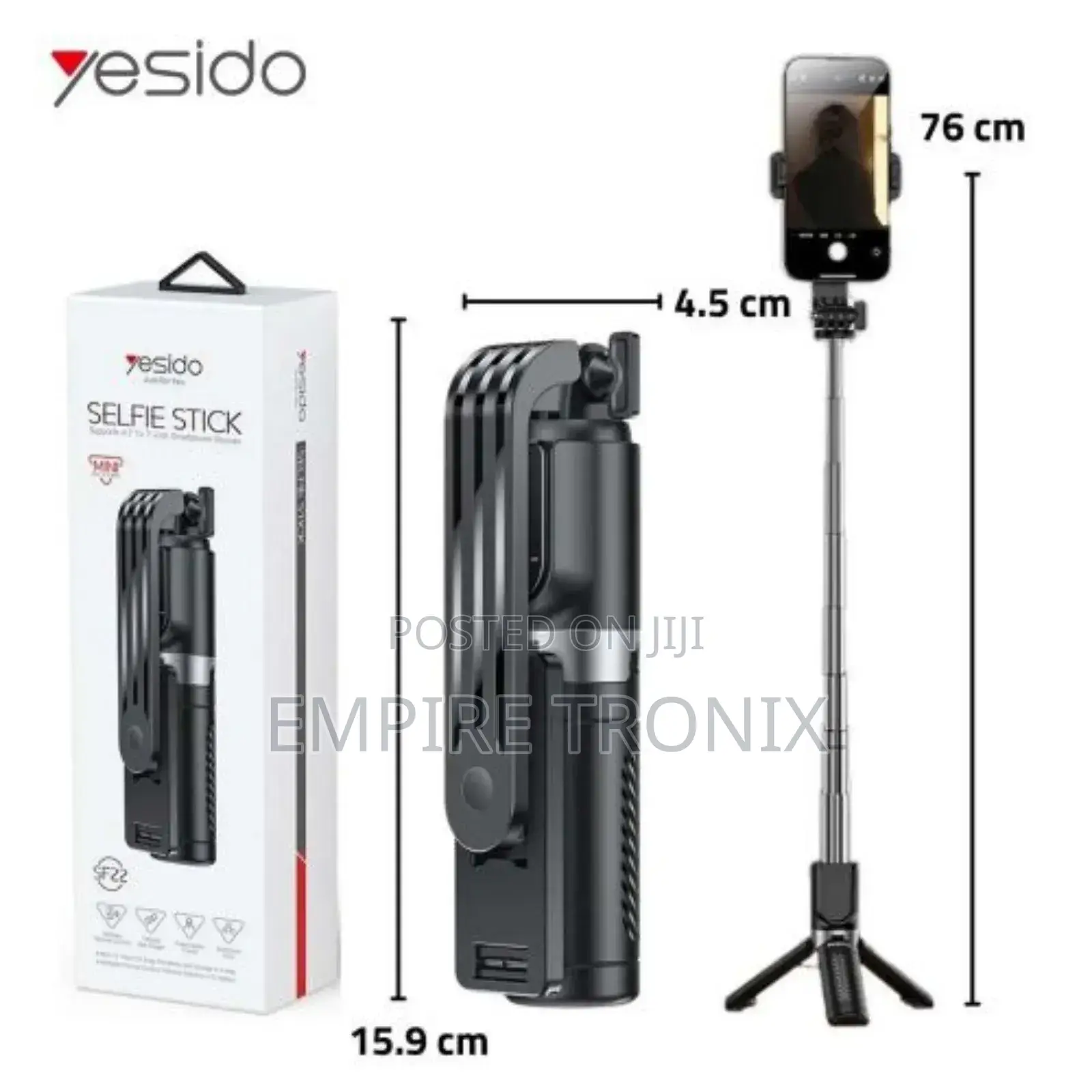 Sf22 Tripod Mode Extra-Long Extension Stable Non-Shaking Selfie Stick