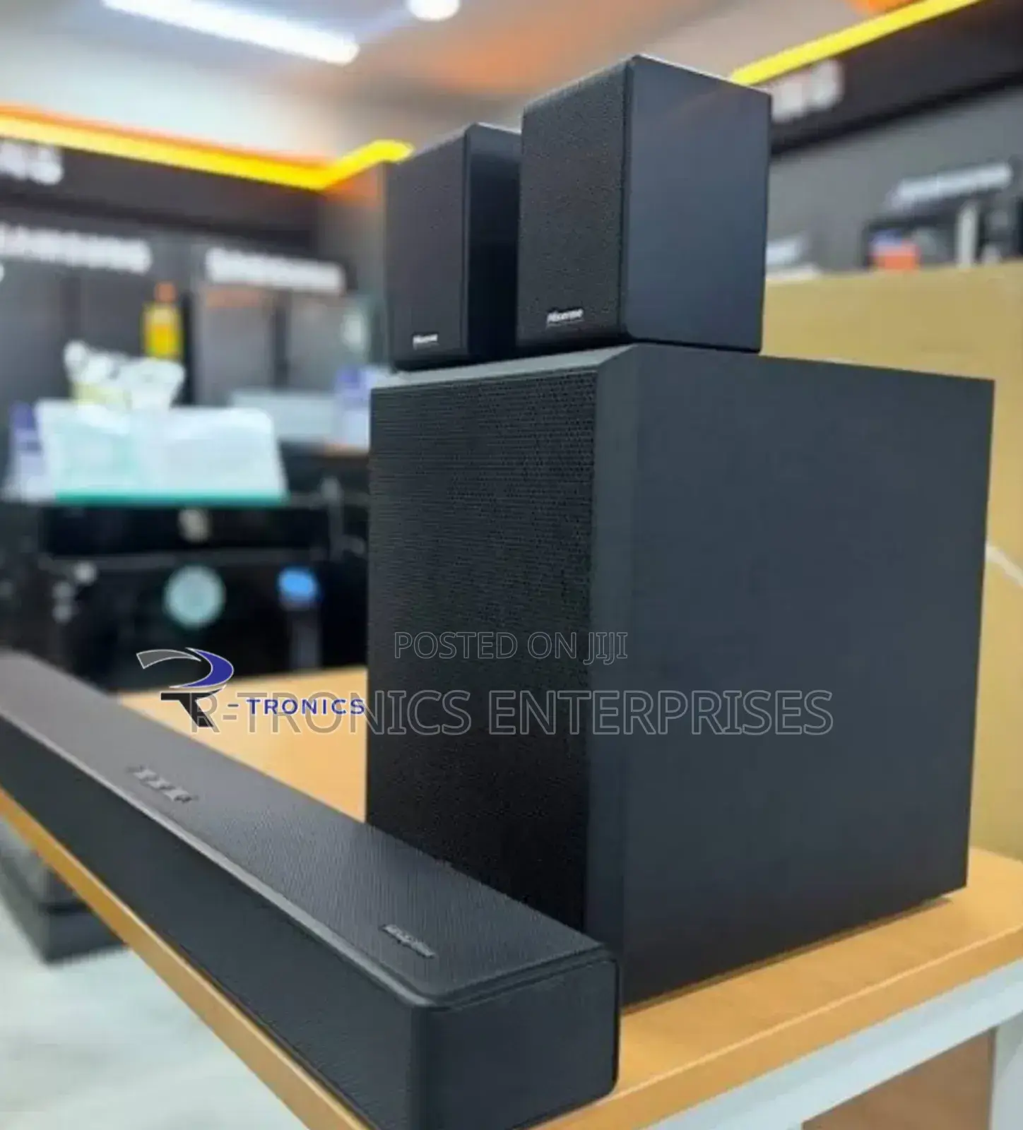 Skyworth (Ss531) 510watts Wireless Subwoofer Soundbar, Black