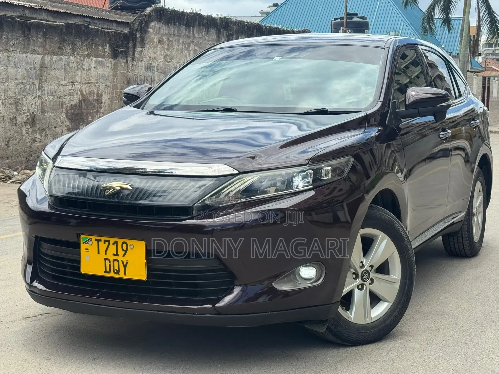 Toyota Harrier 2015 Maroon
