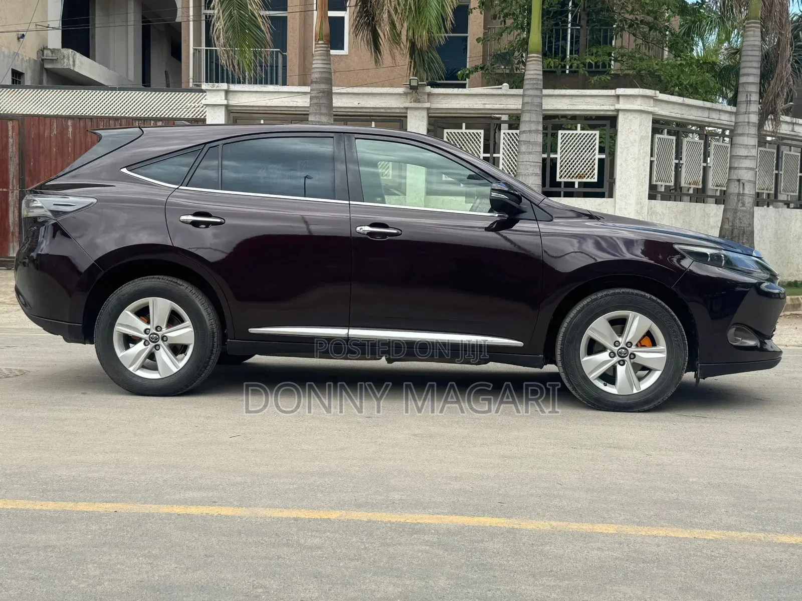 Toyota Harrier 2015 Maroon