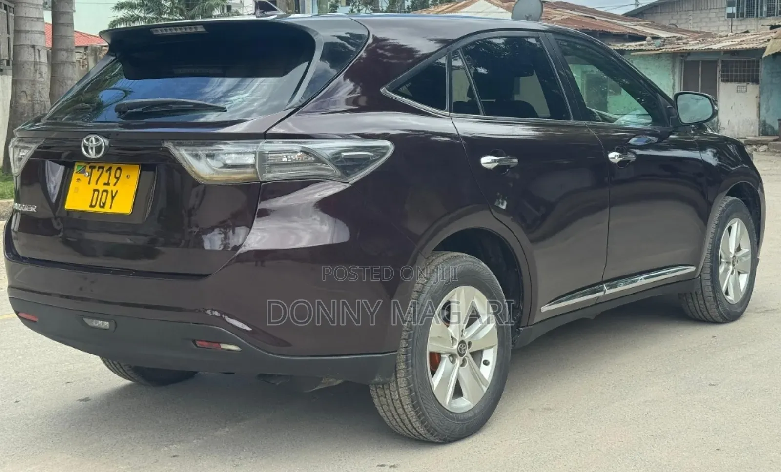 Toyota Harrier 2015 Maroon