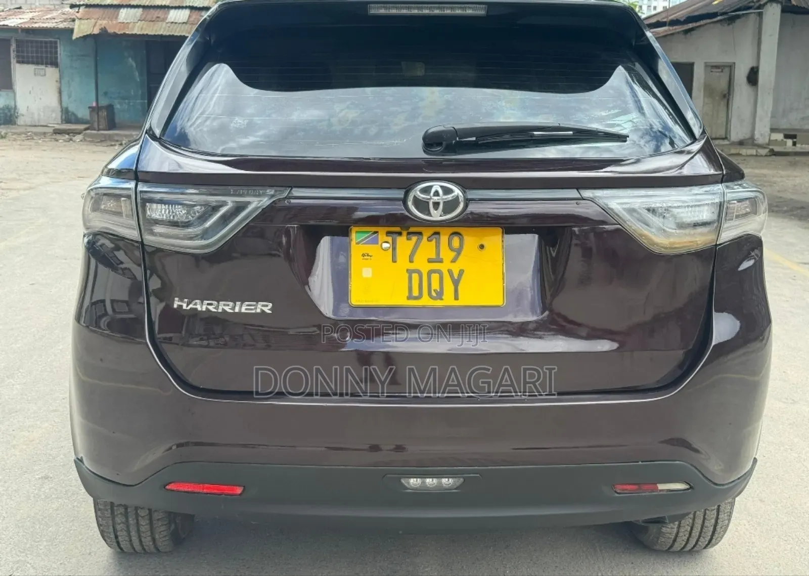 Toyota Harrier 2015 Maroon