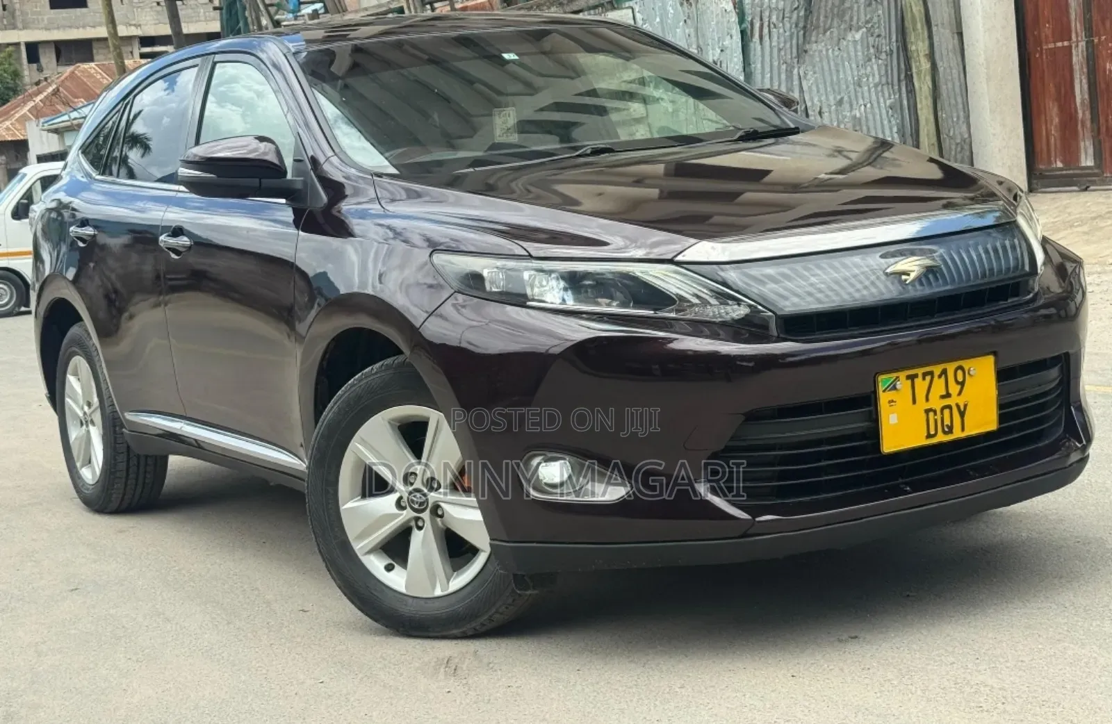 Toyota Harrier 2015 Maroon