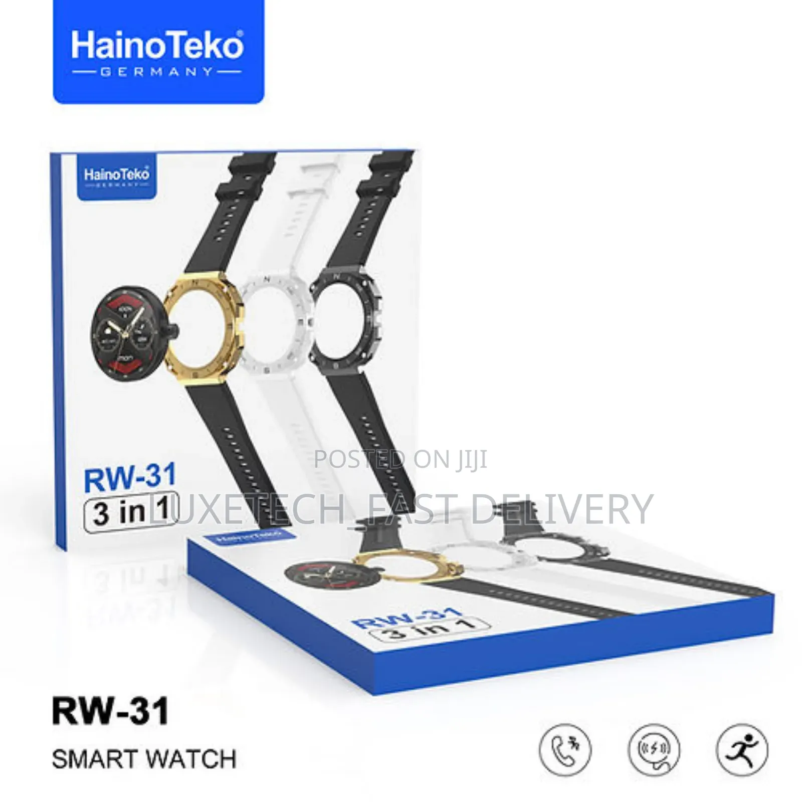 Haino Teko Rw-31 Smartwatch 3-in-1