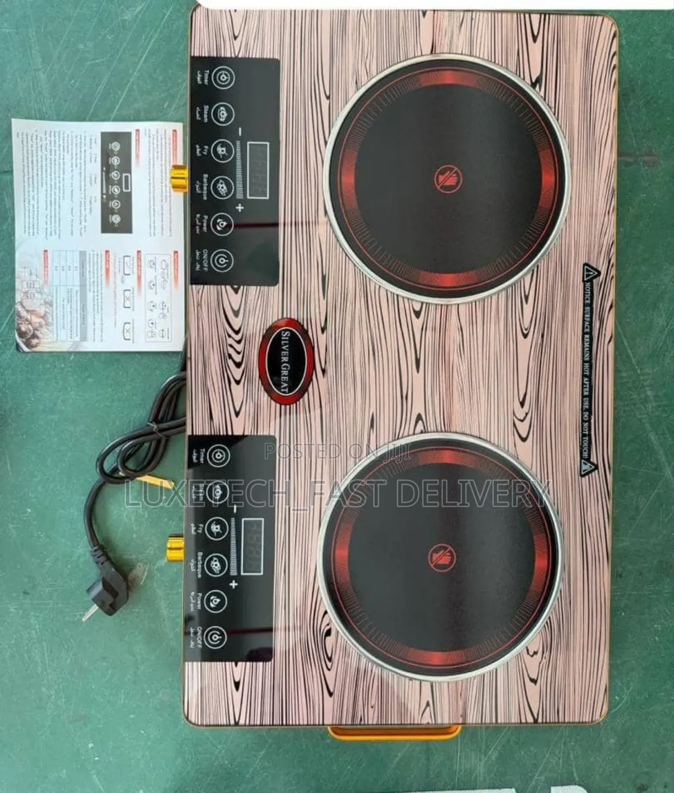 Silver Great New Intelligent Electric Ceramic Stove