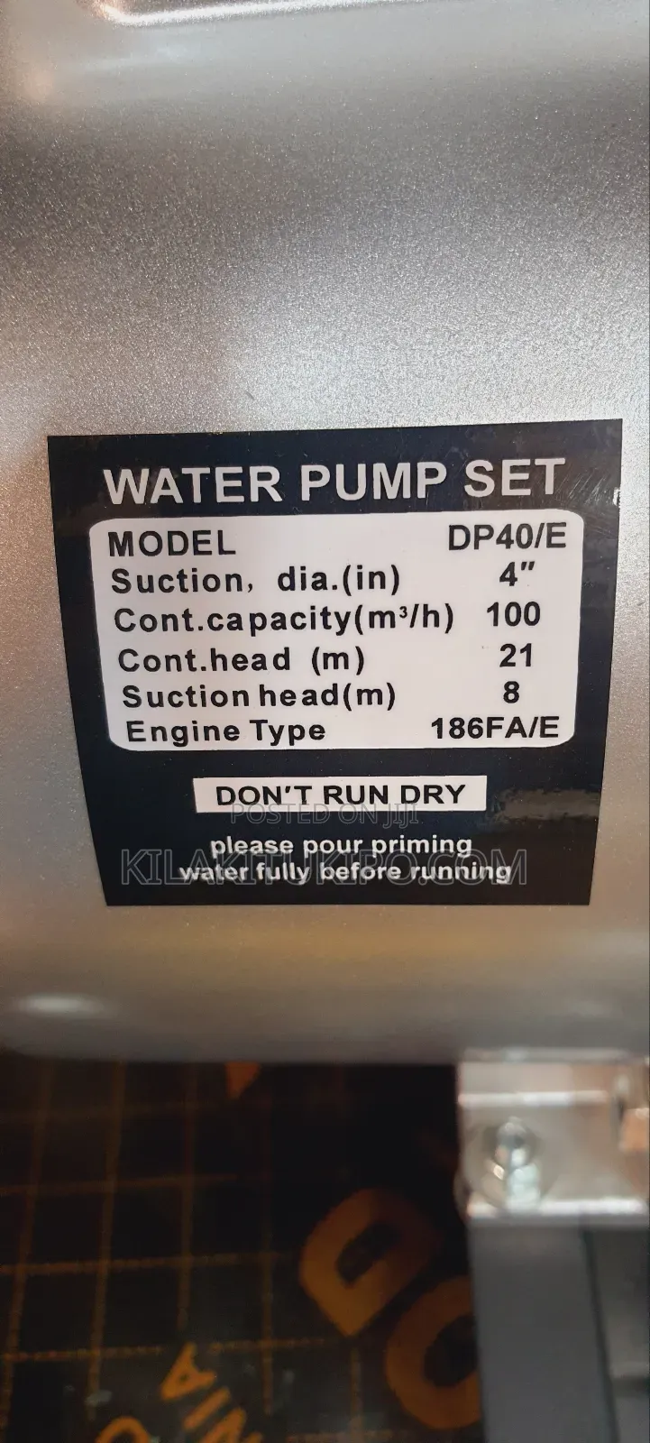 10hp Diesel Water Pump Inch 4