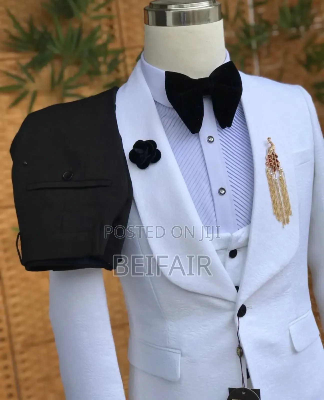 Smart White Suit