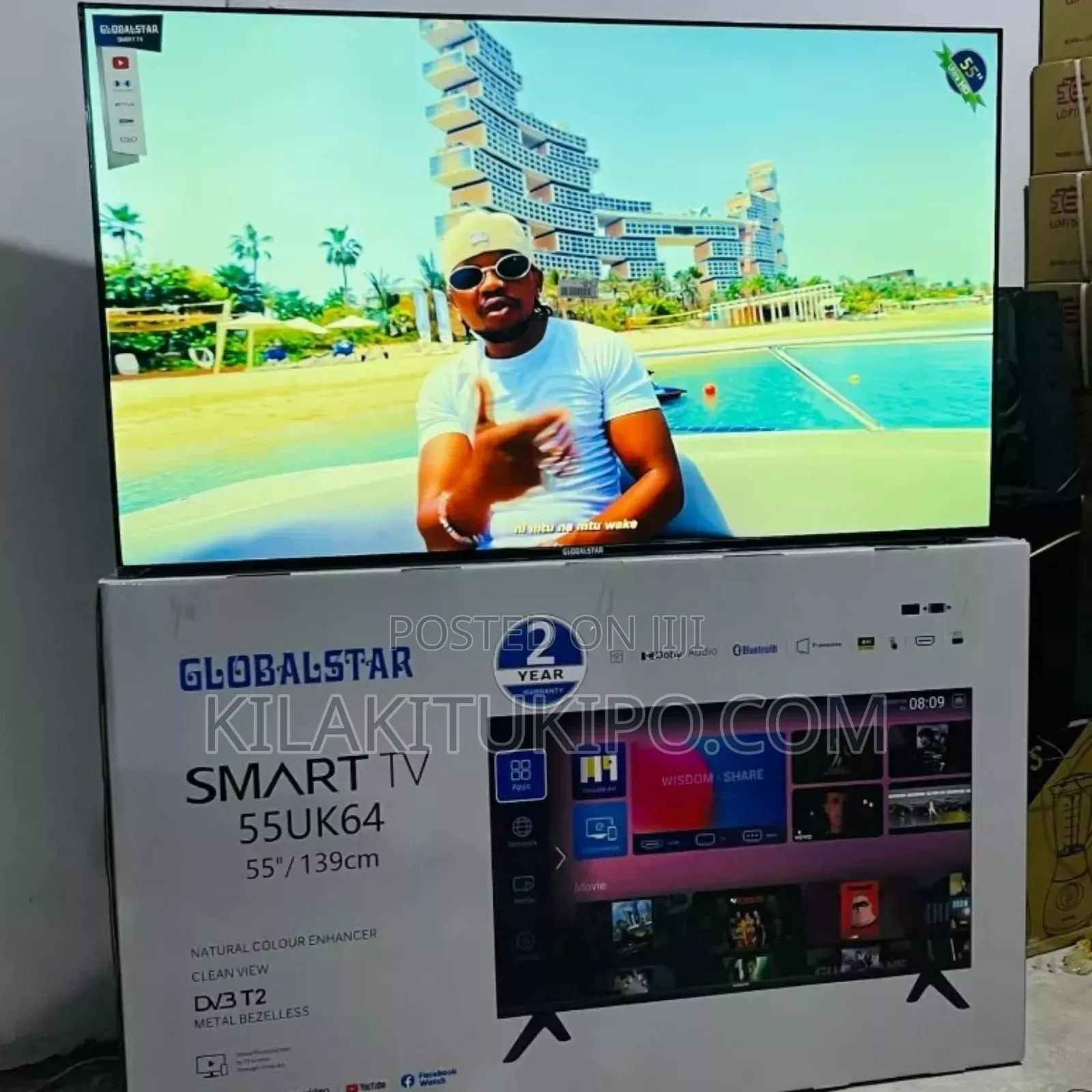 55* Android Globalstar Smart Tv 55