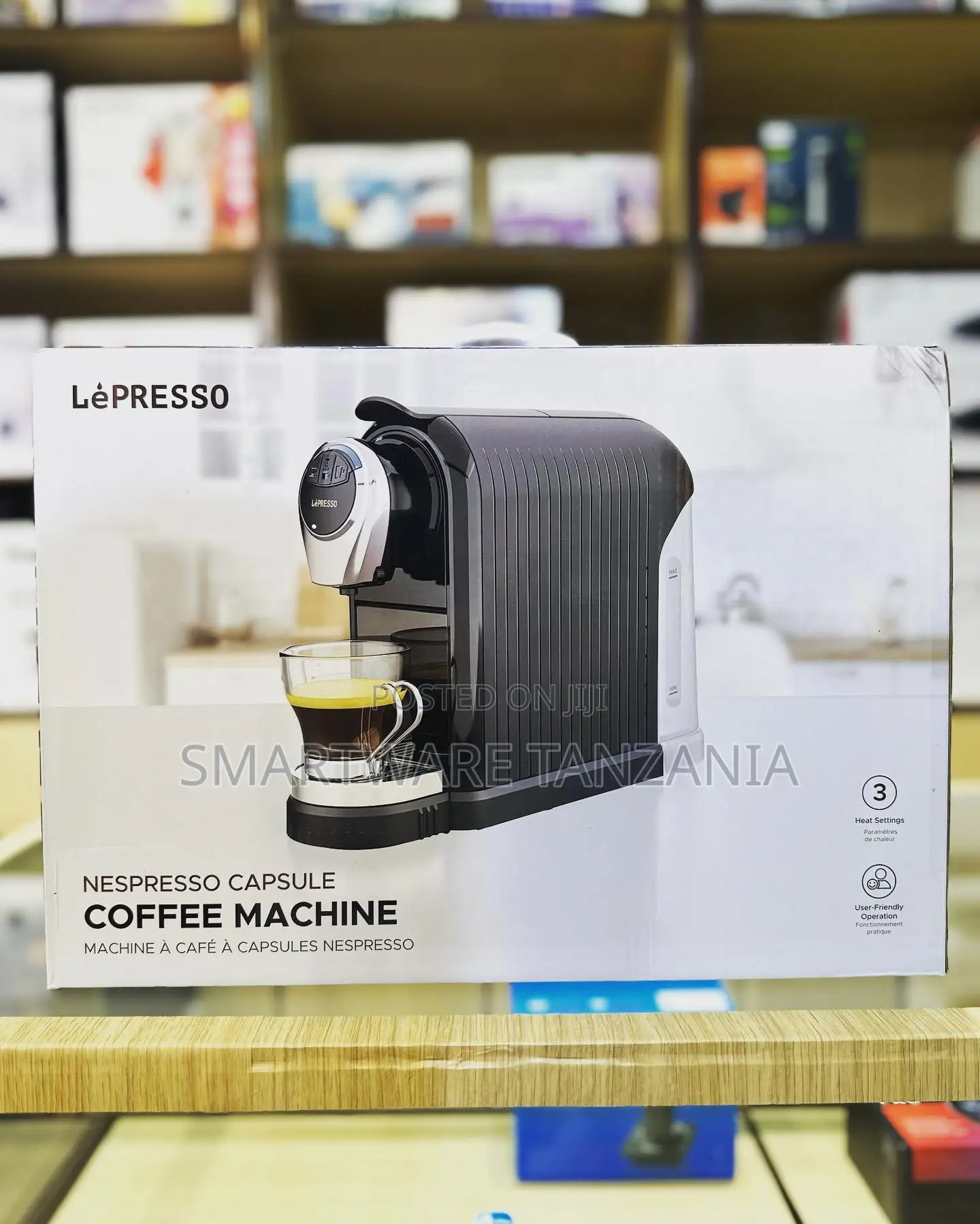 Lepresso Automatic Capsule Coffee Maker, 20-bar Pump, 1200w Motor