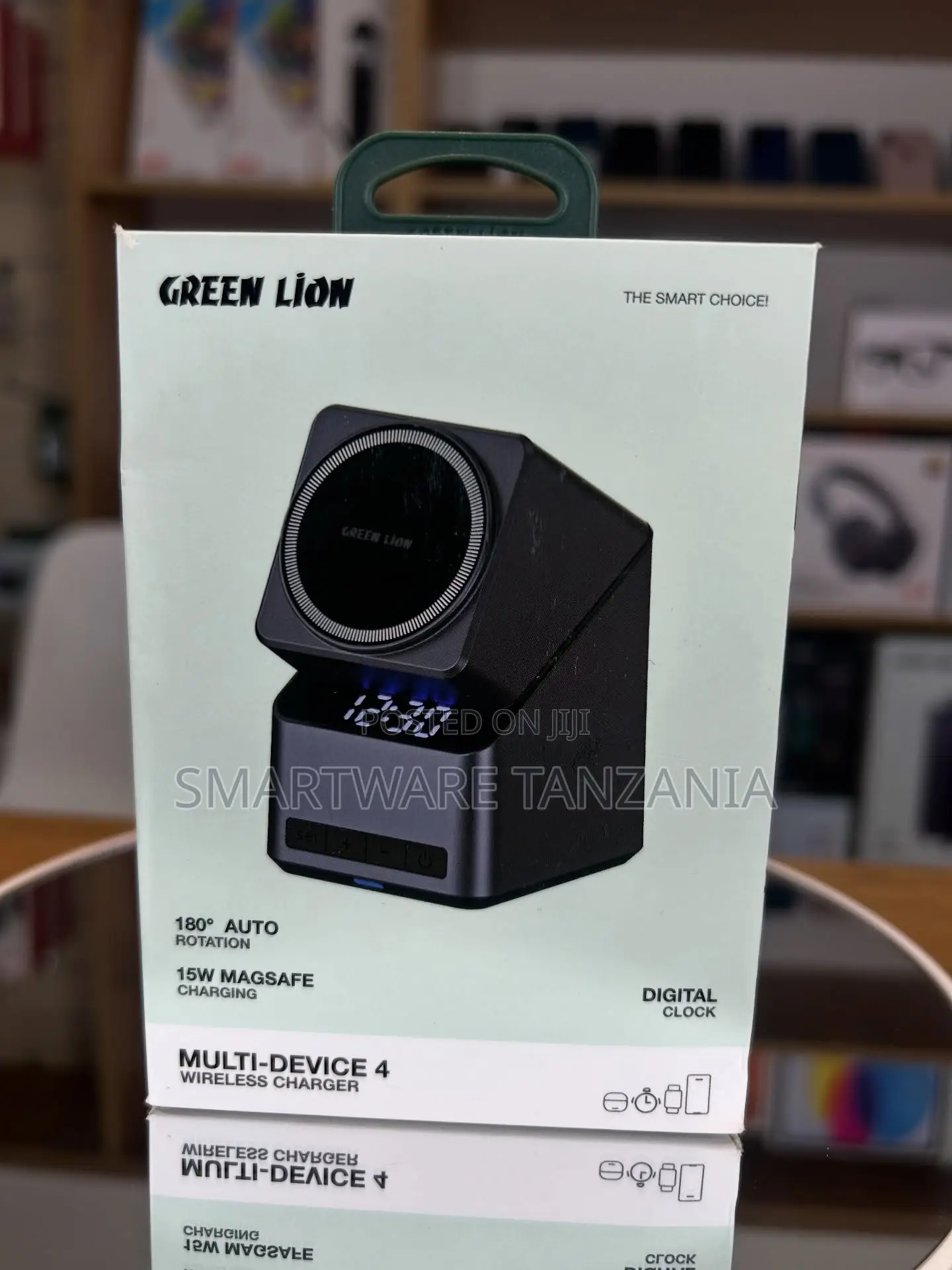 Green Lion 3-in-1 Magnetic Wireless Charger Stand