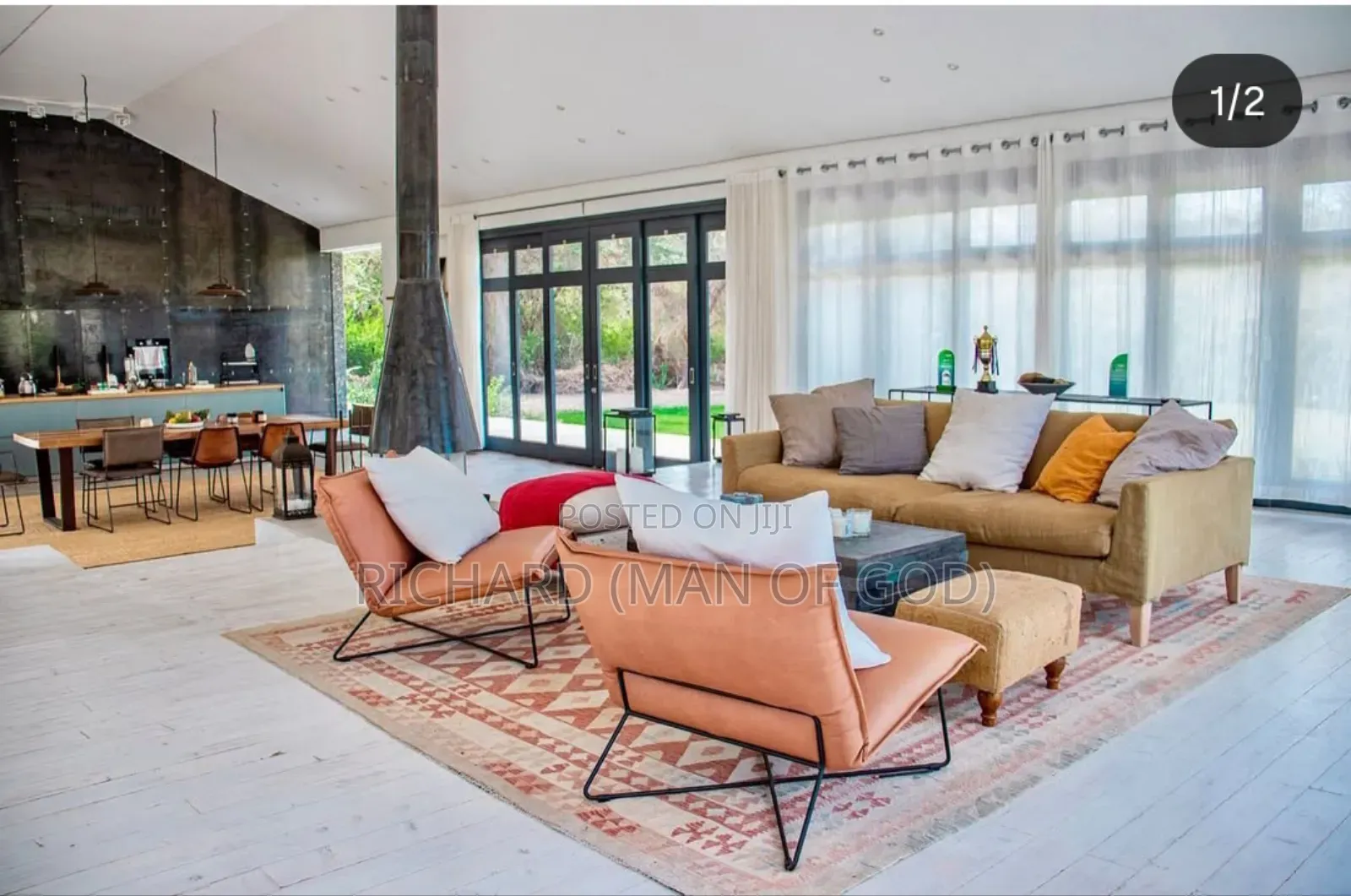 Furnished 3bdrm Villa in Arusha for rent