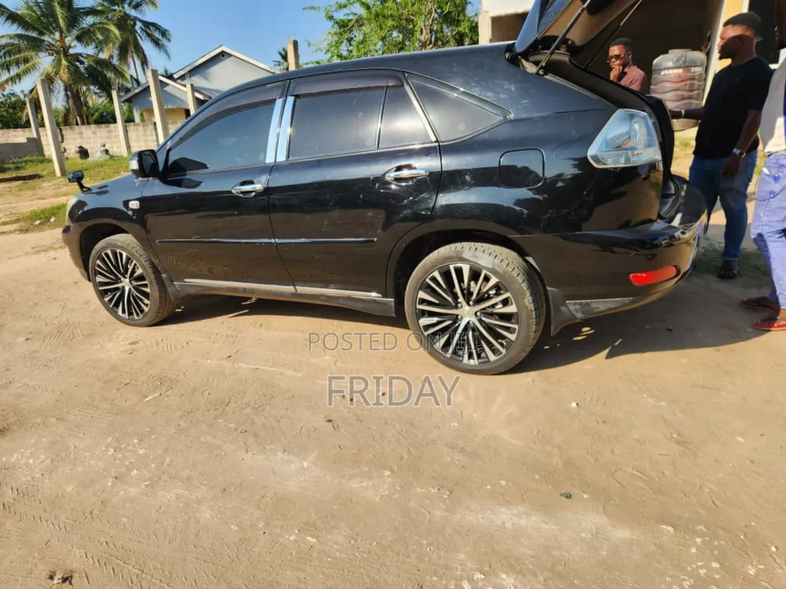 Toyota Harrier 2.4 2007 Black