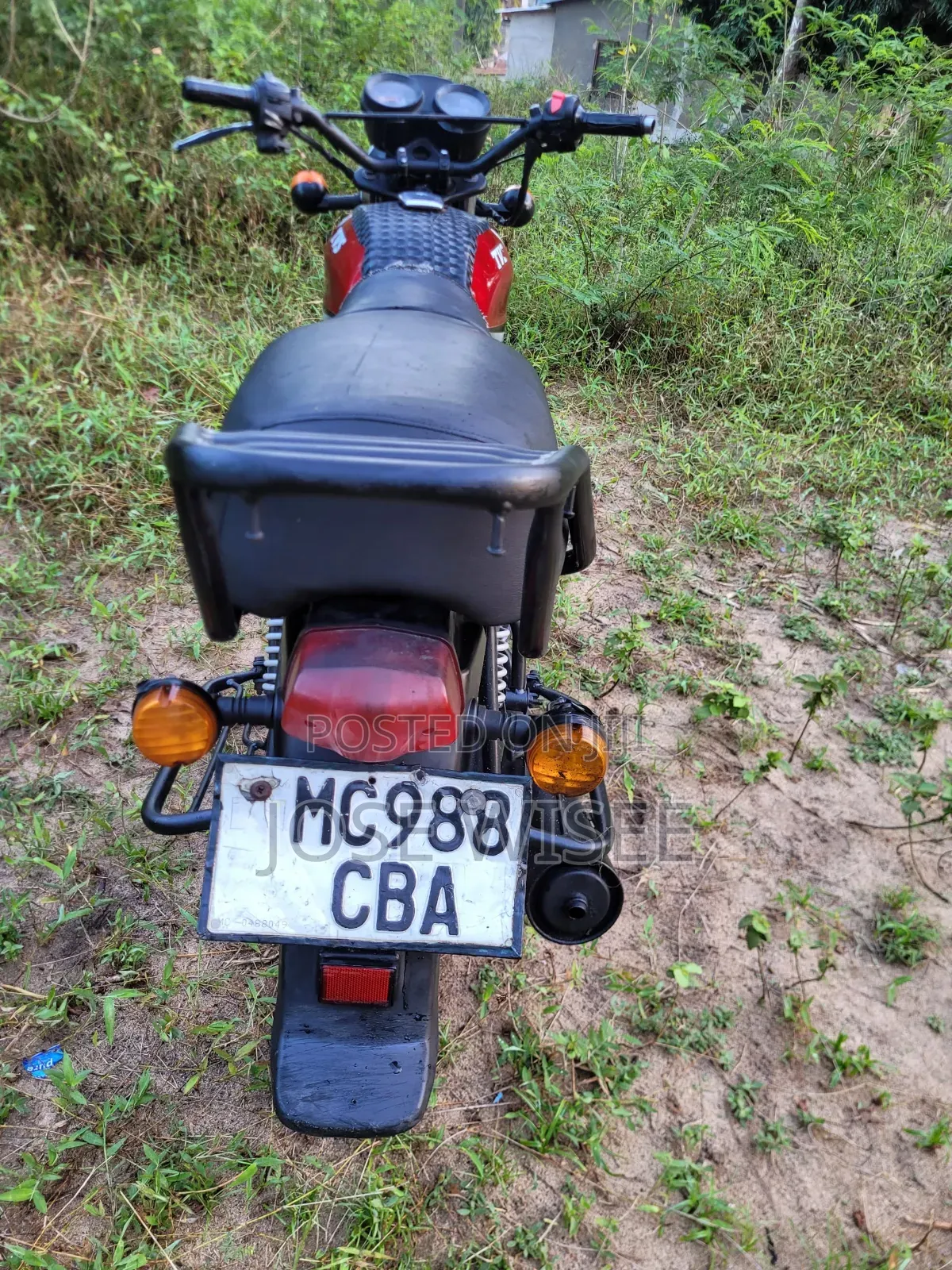 TVS HLX 125 2024 Red