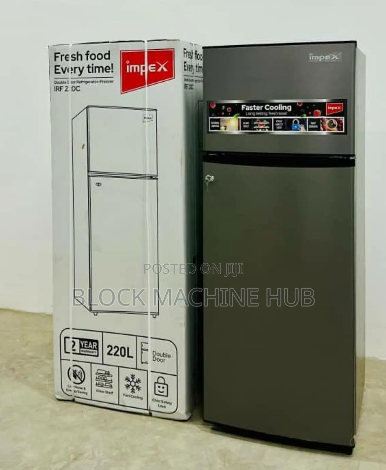 Impex Refrigerator 220ltrs