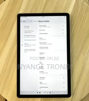 New Lenovo Tab M10 64 GB Gray