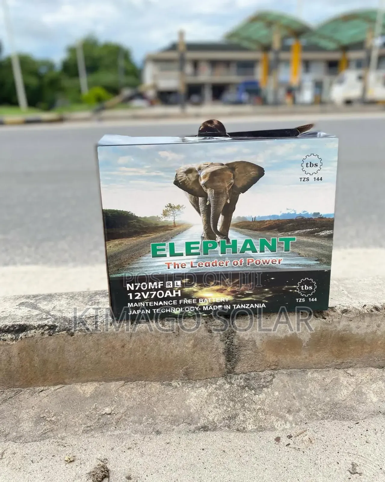 Pata Battery Bora 12v70ah Elephant Kwajili Ya Gari Yako