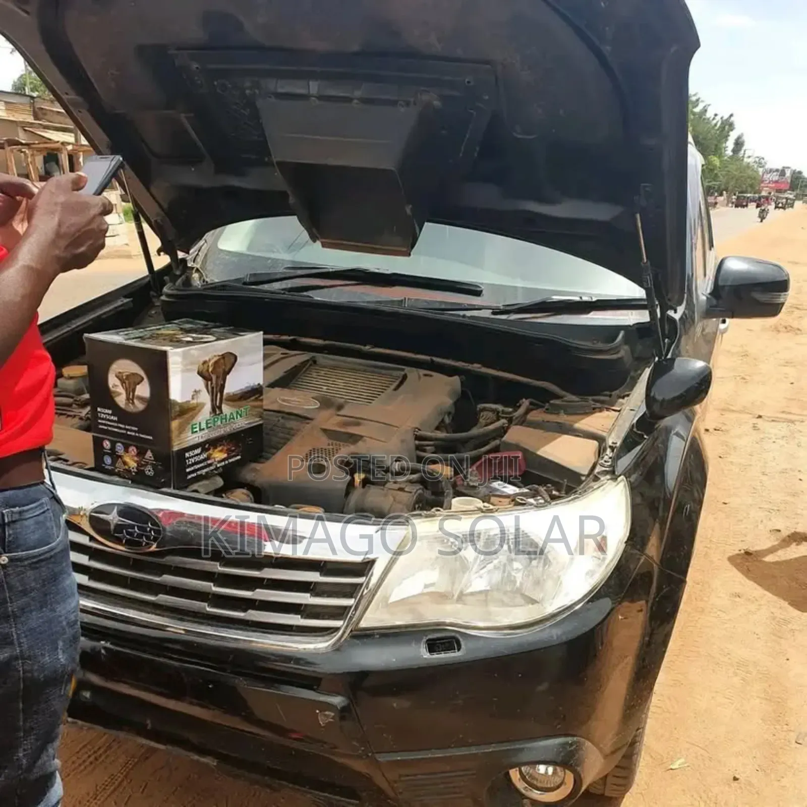 Tumia Battery Bora Ya Elephant Kwanini Uteseke 12v70ah