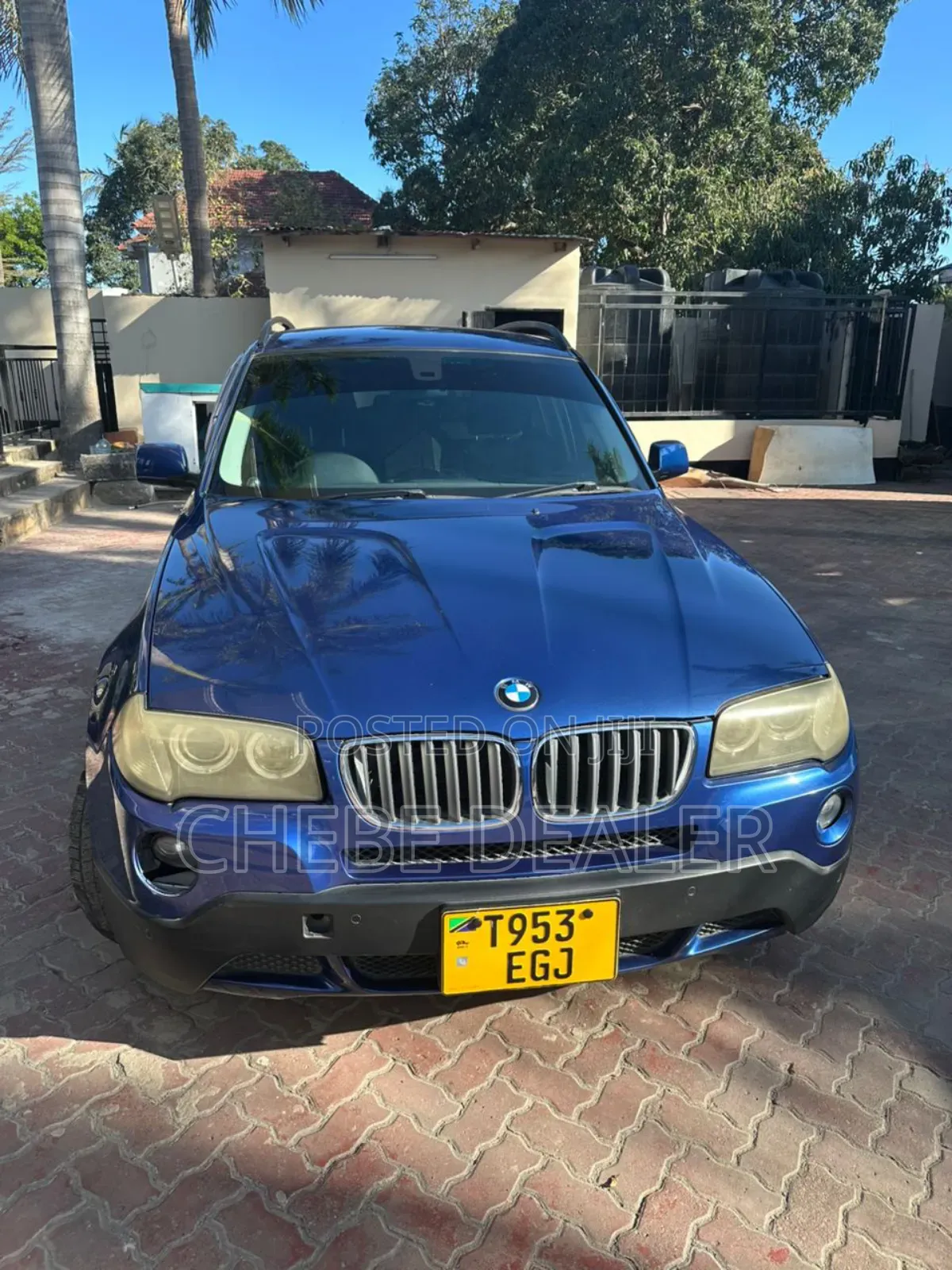 BMW X3 2.0D Activity 2007 Blue