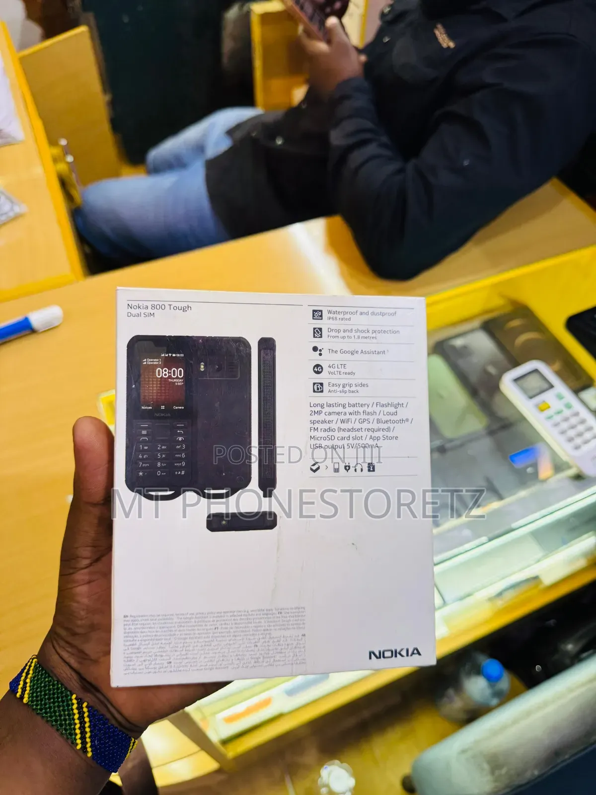 New Nokia 800 Tough 4 GB Black