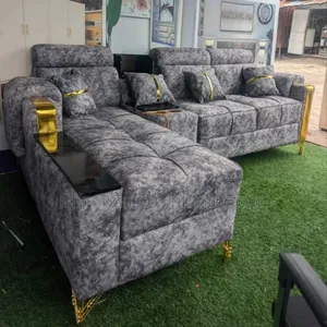 Sofa Set Ya L Shape Kijivu
