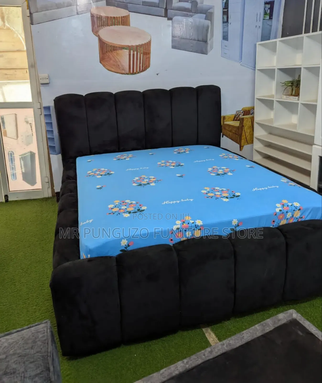 Kitanda Bed Sofa Full Black Turkish Style