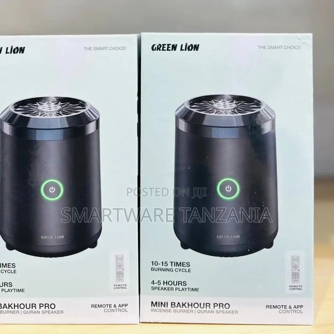 Green Lion Mini Bakhour Pro With Quran Speaker, Quran Timer Setting