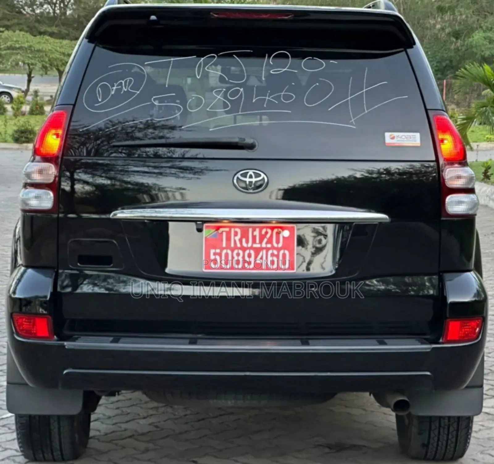Toyota Land Cruiser Prado 2007 Black