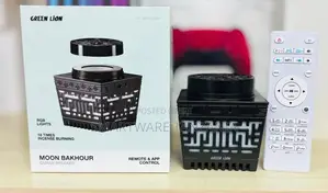 New 3-in-1 Electric Bakhoor Burner - Rechargeable Oud Holder - Black