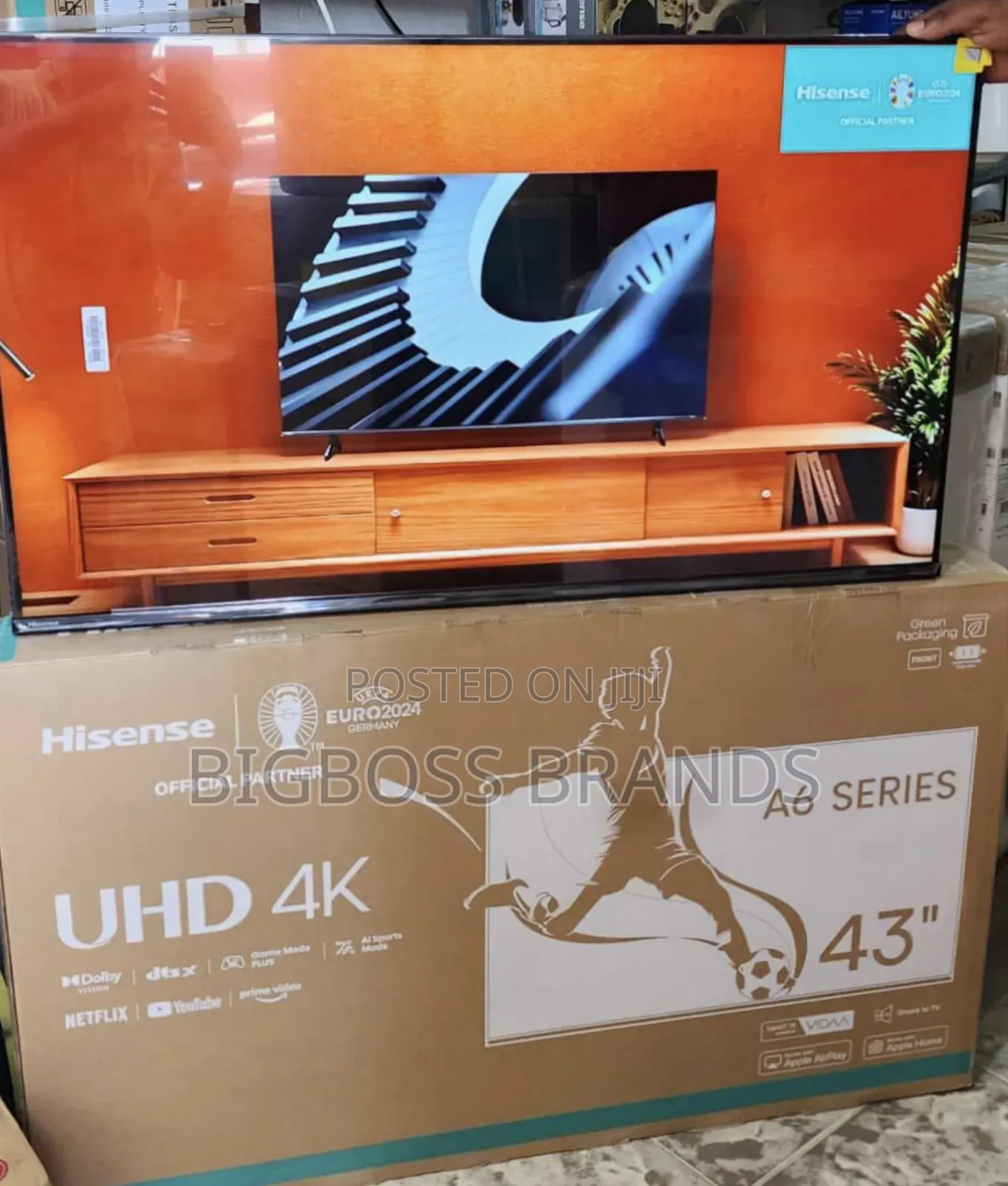 Hisense Smart Uhd Tv 43 Inches