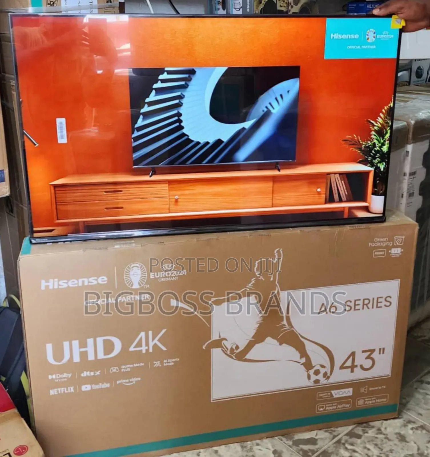 Hisense Smart Uhd Tv 43 Inches
