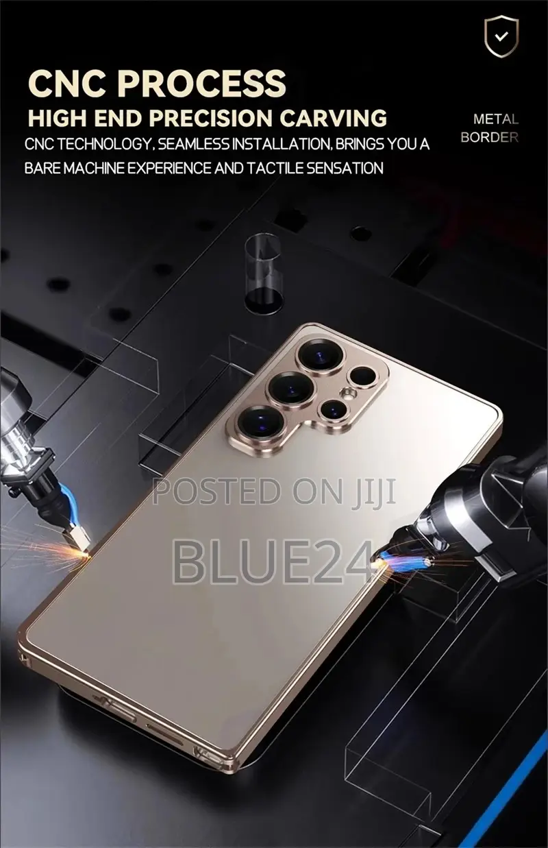 Aluminium Alloy Frame Bumper Case for Samsung Galaxy S24 Plus
