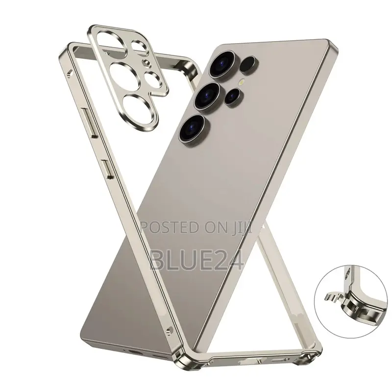 Aluminium Alloy Frame Bumper Case for Samsung Galaxy S24 Plus