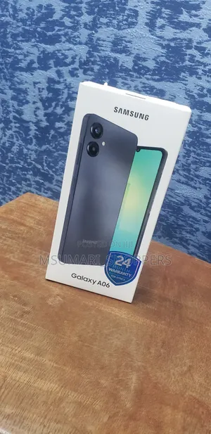 New Samsung Galaxy A06 128 GB Black