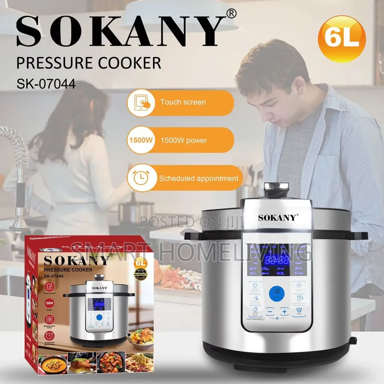 Sokany Smart Pressure Cooker