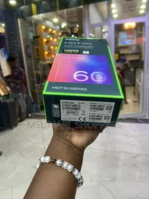 New Infinix Hot 60i 128 GB Black