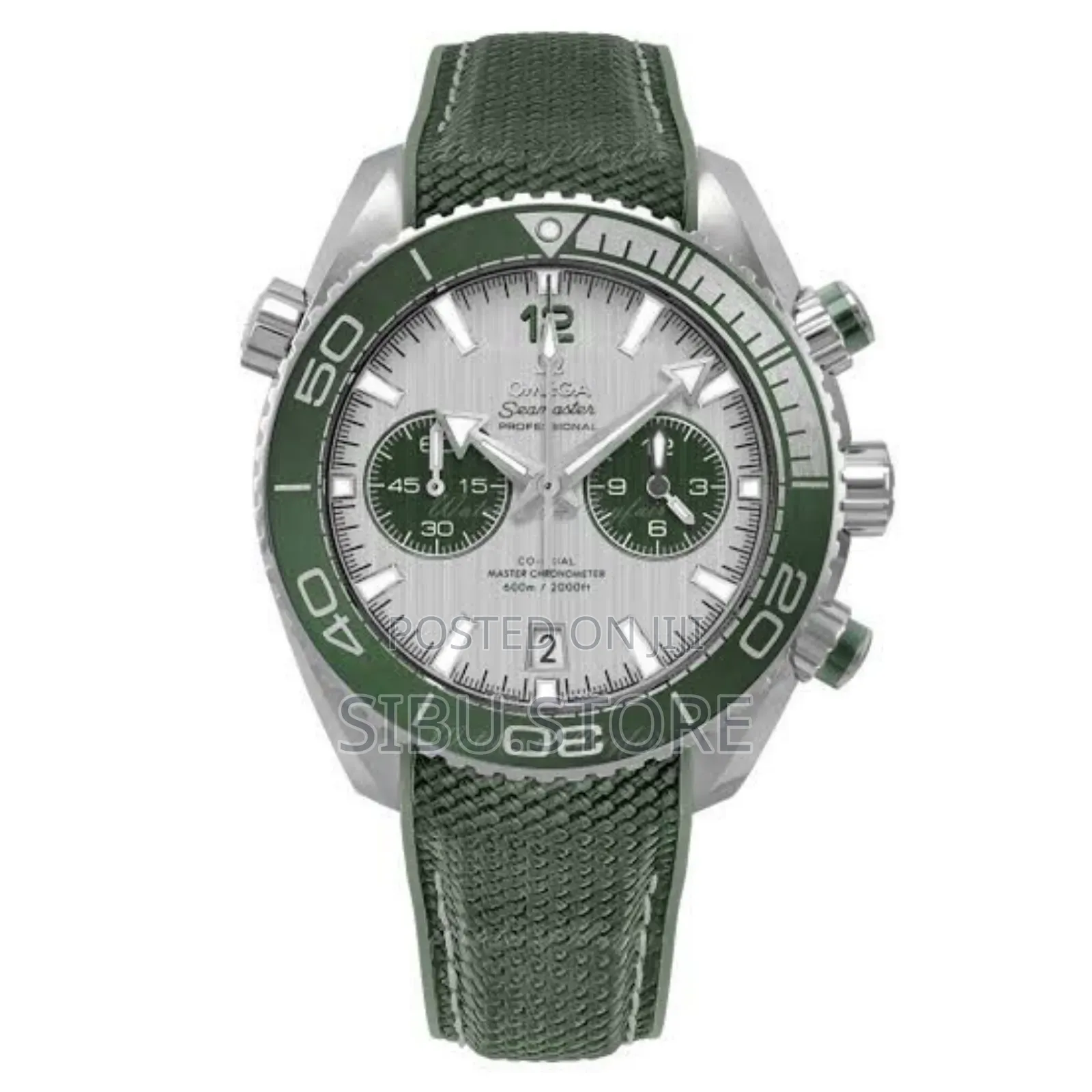 Green Seamaster Watch