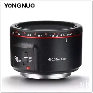 Yongnuo YN50MM F1.8 II Large Aperture AF/MF Lens