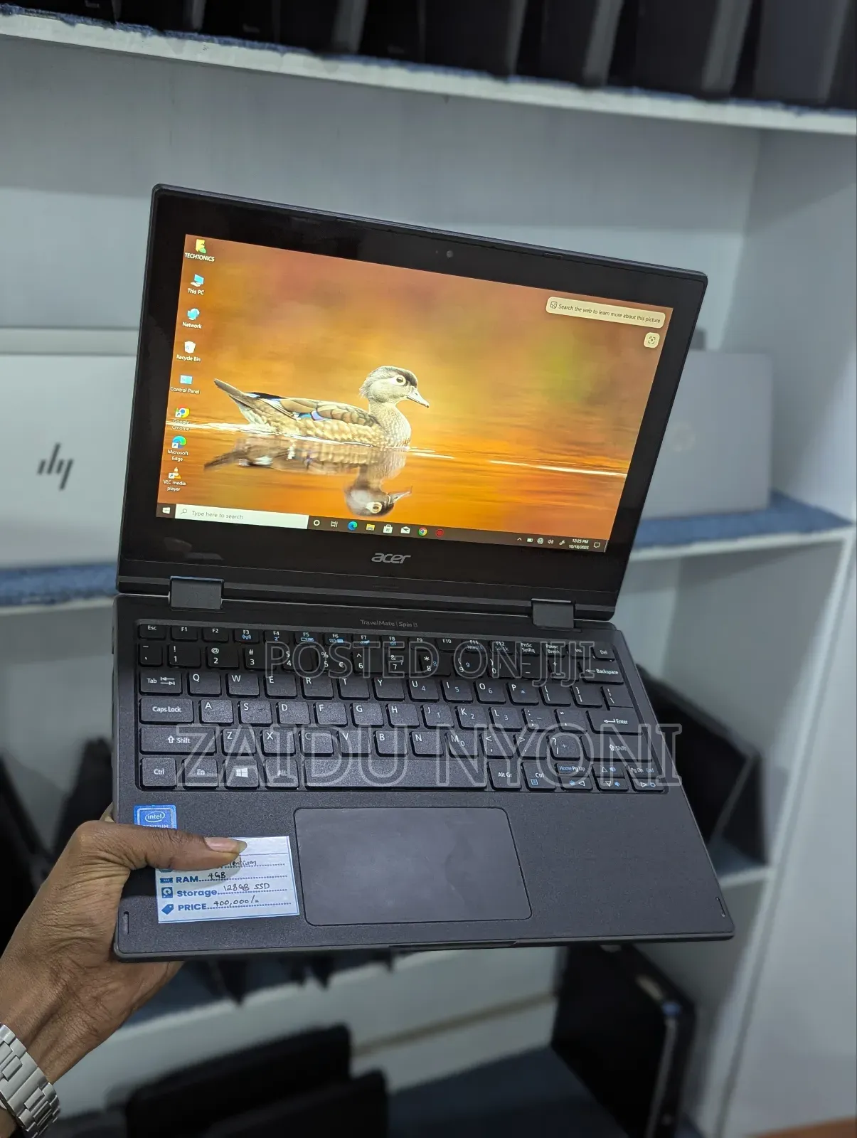 New Laptop Acer TravelMate Spin B1 4GB Intel SSD 128GB