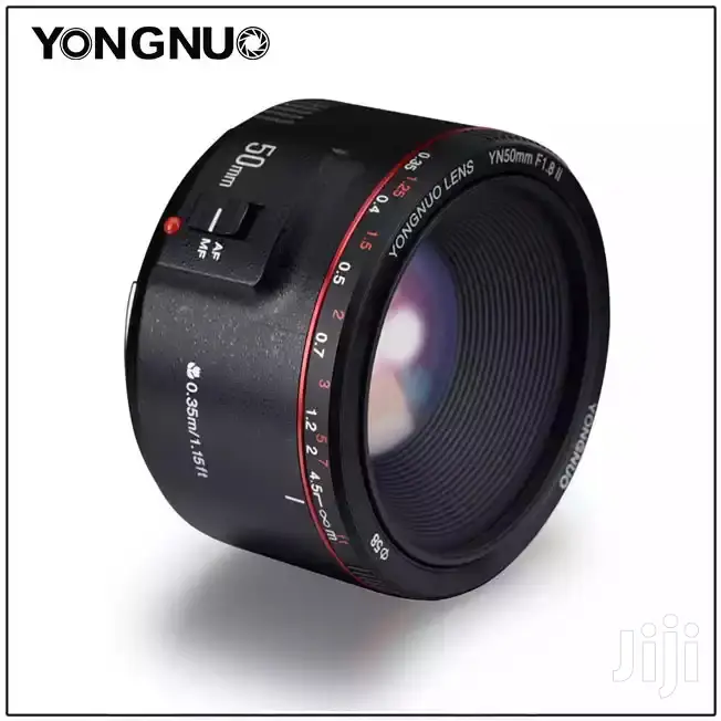 Yongnuo YN50MM F1.8 II Large Aperture AF/MF Lens