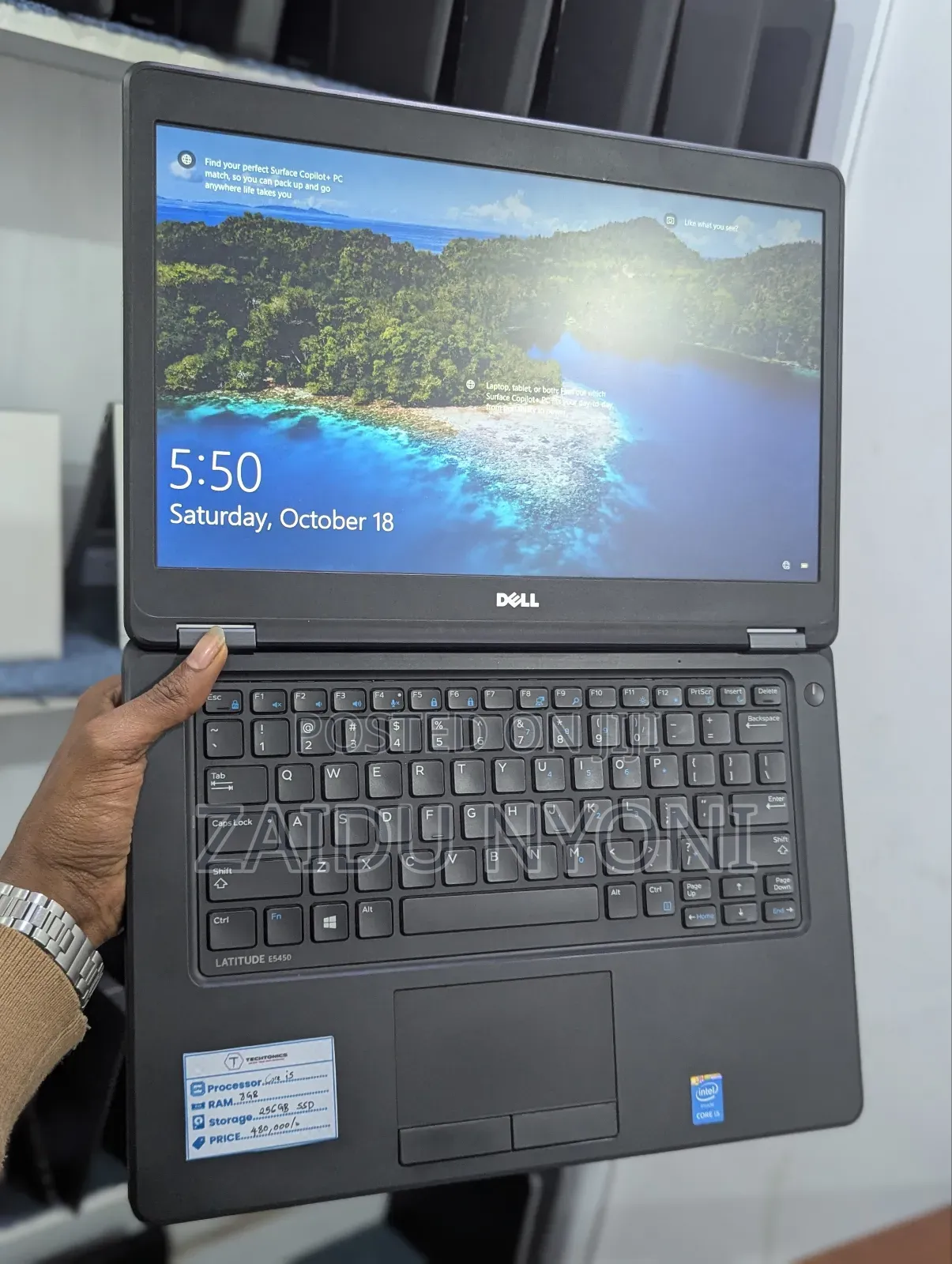 New Laptop Dell Latitude 5450 8GB Intel Core I5 SSD 256GB