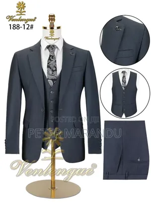 Brand Vanlenque Suits Mens