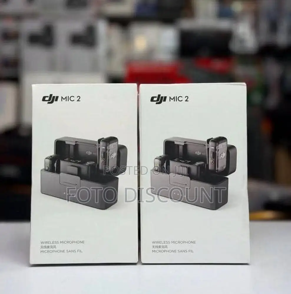 Dji Mic 2 2-Person Wireless Lavalier Microphone System