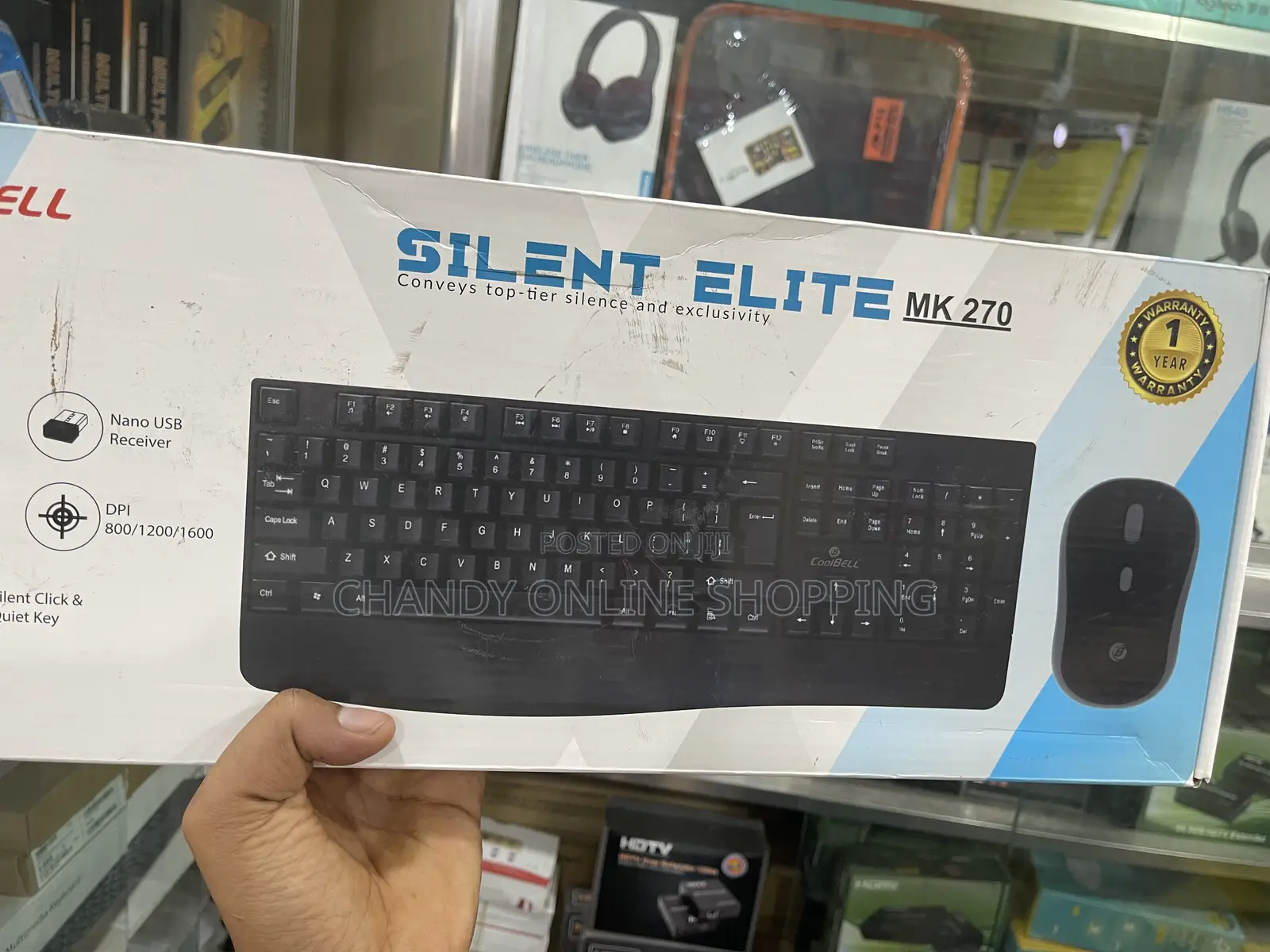 Silent Elite Mk270 Coolbeg Wireless Keyboard